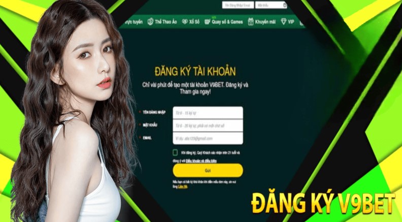 Trải nghiệm an toàn khi đăng ký v9bet 